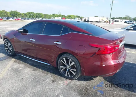 2016 Nissan Maxima 3.5 Platinum z USA, uszkodzony, nr VIN 1N4AA6AP2GC402603